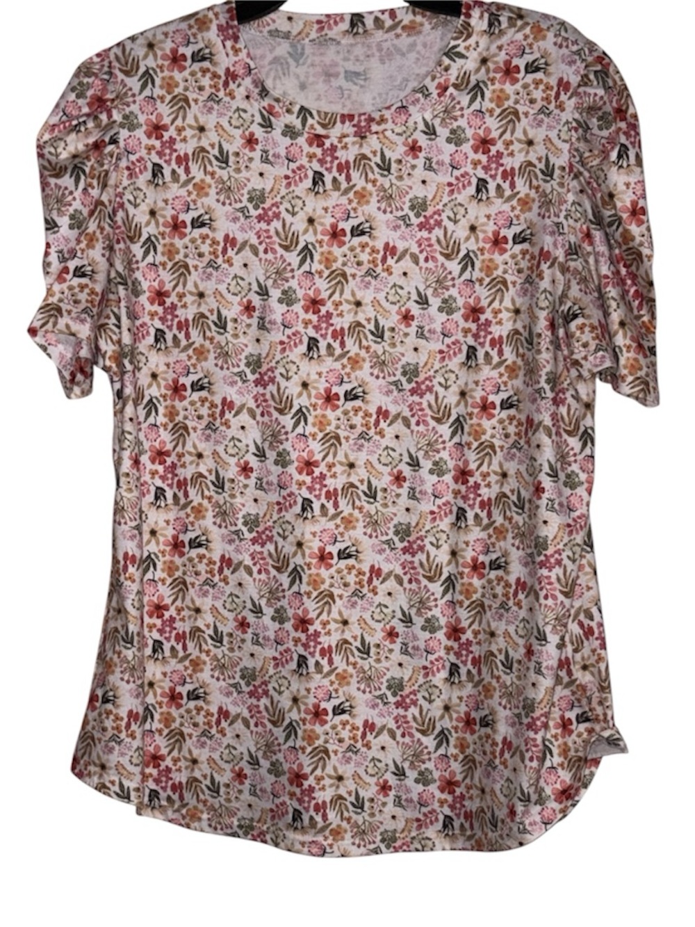 Floral Short Sleeve Top